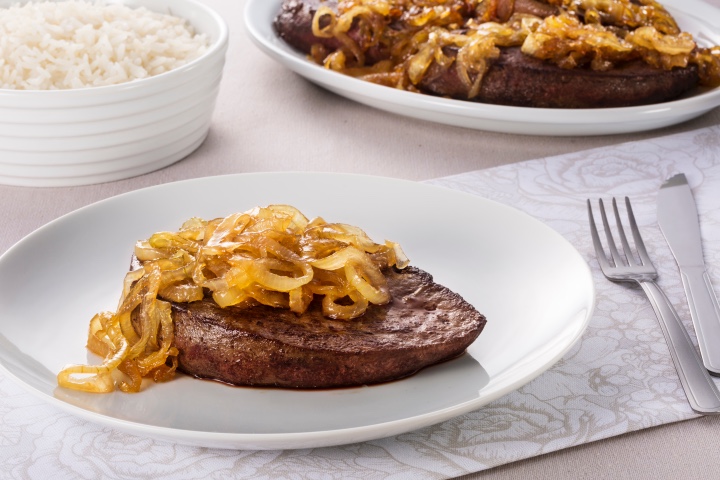 Bife de fígado à milanesa - com dicas para ficar bem molinho e